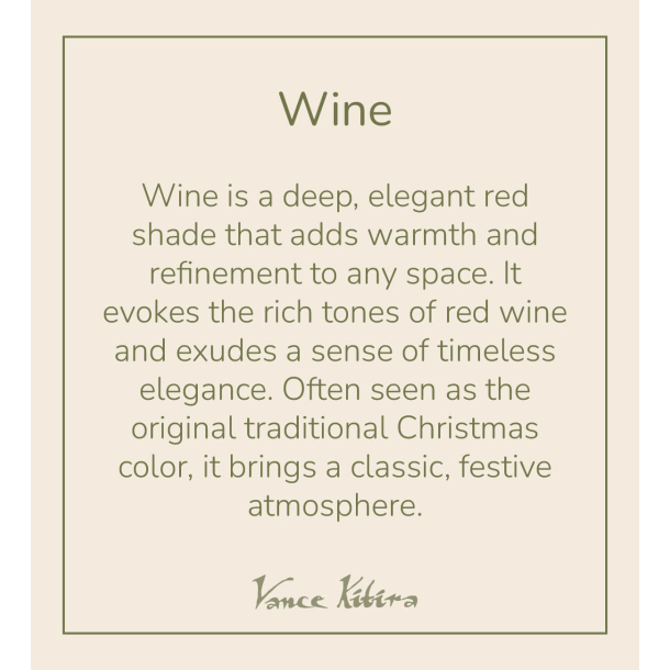 Timber stagelys, st med 2, Wine