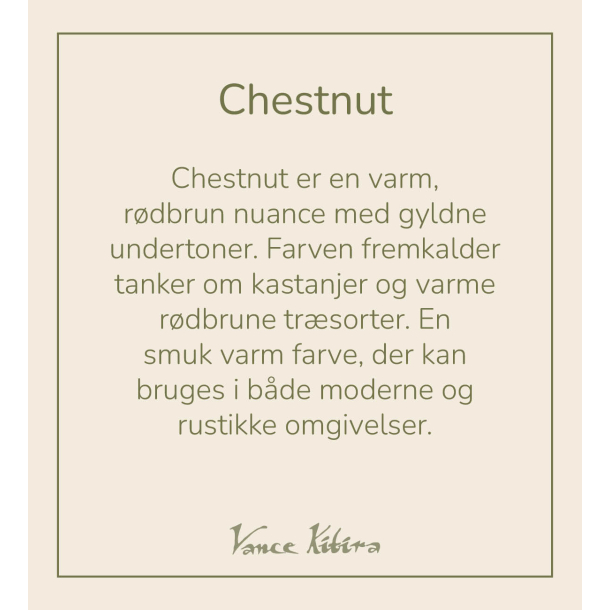 Timber&reg; bloklys, Chestnut