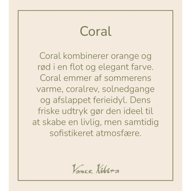 Timber&reg; bloklys, Coral