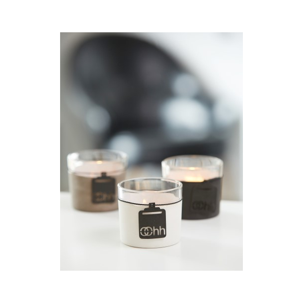 Cemented Tealight Holder, Grey 