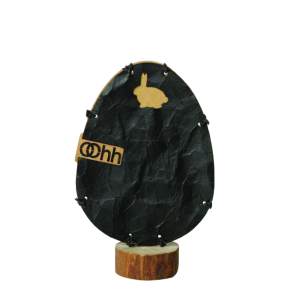 Pskeg i genbrugspapir, Black