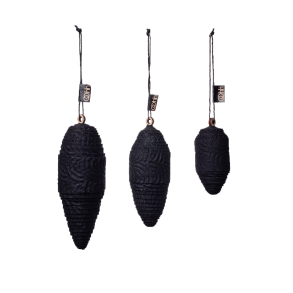 Zero Waste xmas ornaments st af 3