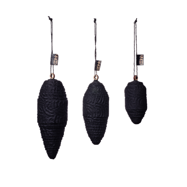 Zero Waste xmas ornaments st af 3