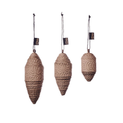 Zero Waste xmas ornaments st af 3