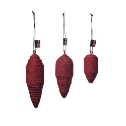 Zero Waste xmas ornaments st af 3