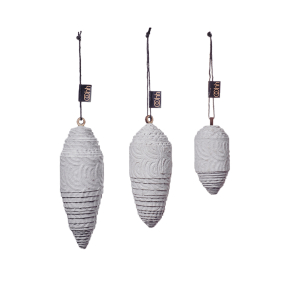 Zero Waste xmas ornaments st af 3