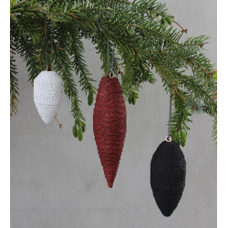 Zero Waste xmas ornaments st af 3