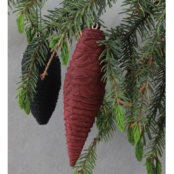 Zero Waste xmas ornaments st af 3