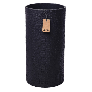 Sahara Zero Waste vase, Black