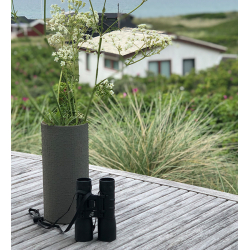 Sahara Zero Waste vase, Taupe