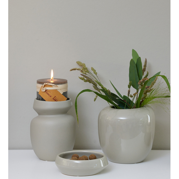 ANIA vase, sand finish, Sand