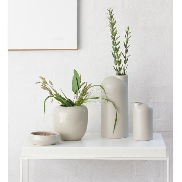 ANIA vase, sand finish, Sand