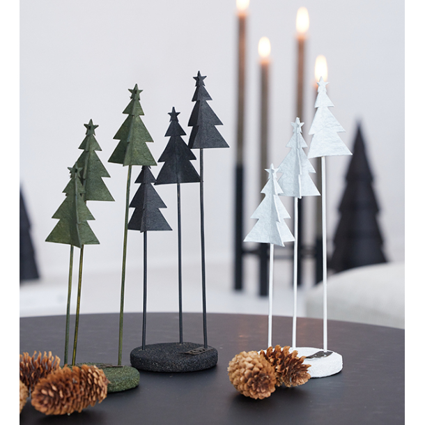  WOODz juletrer deco, Sort