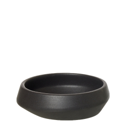 Ania keramik bakke sand finish, Black
