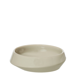 Ania keramik bakke glossy finish, Sand