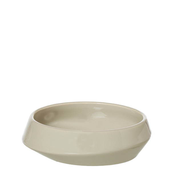  Ania keramik bakke glossy finish, Sand