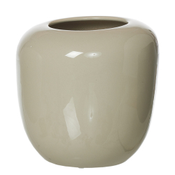 ANIA vase, sand finish, Glossy Sand