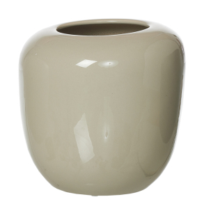 ANIA vase, sand finish, Glossy Sand