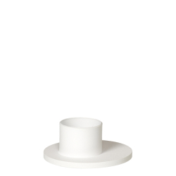 Vienna Iron Candle Holder, white