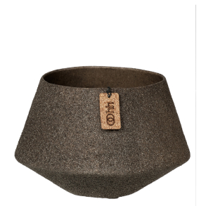 Wood'z Angle pot large, Caffe