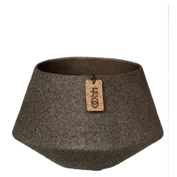 Wood'z Angle pot large, Caffe