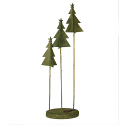  WOODz juletrer deco, Burnt Olive