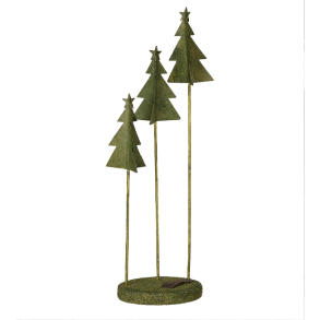  WOODz juletrer deco, Burnt Olive