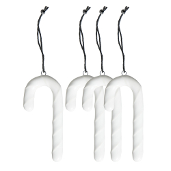 s/4 OOhh sukkerstokke, glossy white 