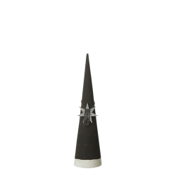 Sanded Cone, Black
