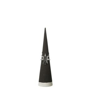 Sanded Cone, Black