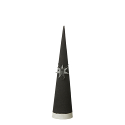 Sanded Cone, Black