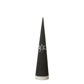 Sanded Cone, Black