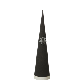Sanded Cone, Black