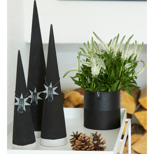 Sanded Cone, Black