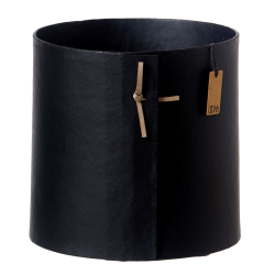 Loop Paper Pot, Black