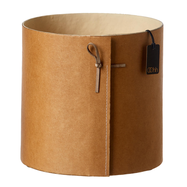 Loop Paper Pot, Natural