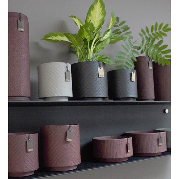 Madrid cylinder vase. Zero Waste, Fudge