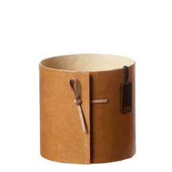 Loop Paper Pot, Natural