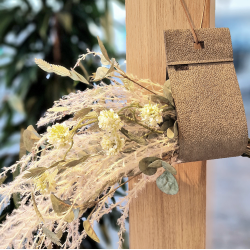 Flower Clutch, Black