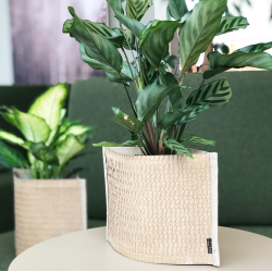 Mail Me XL - flat packed Flower Pot, Black