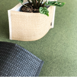 Mail Me - flat packed Flower Pot, Natural