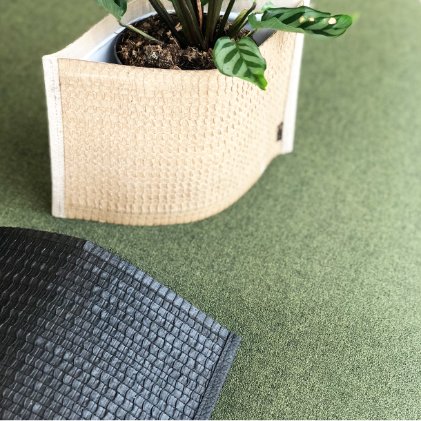 Mail Me - flat packed Flower Pot, Natural