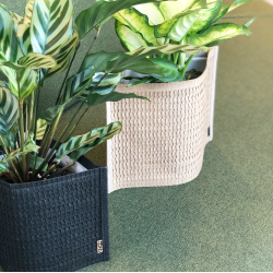 Mail Me - flat packed Flower Pot, Natural