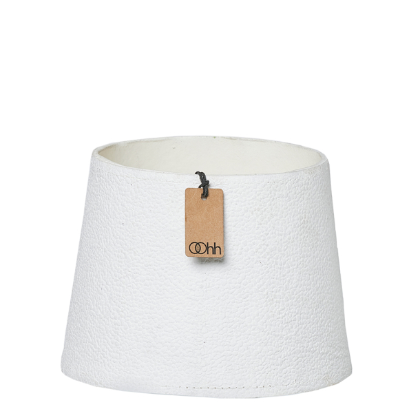 Tuscany konisk zero waste potte, Hvid