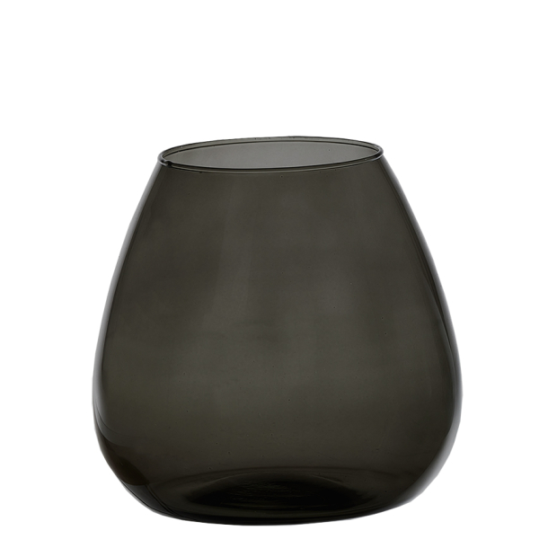 Valencia drop vase, Sort