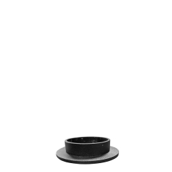 Pillar candle holder, Black