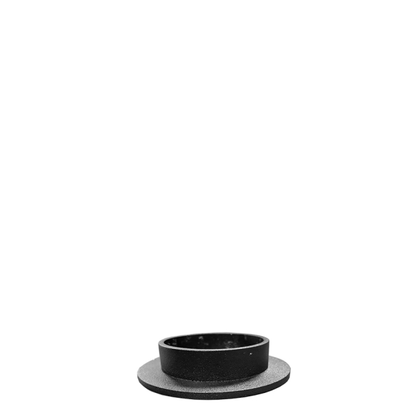 Pillar candle holder, Black