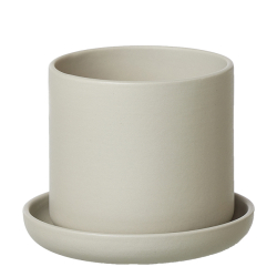 ANNA potte m/skl, sand finish, Sand