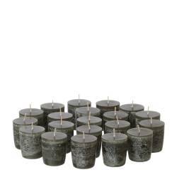 Timber&reg; Votives, 20 pcs, Burnt Olive