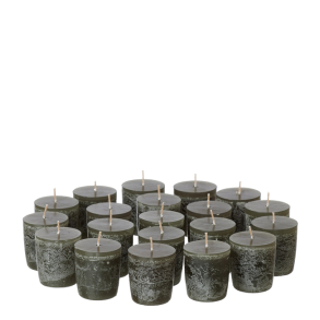 Timber® Votives, 20 pcs, Burnt Olive